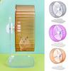 Hamster Wheel Easy To Install Pet Running Wheel Transparent Hamster Exercise Toy Small Pets Supplies