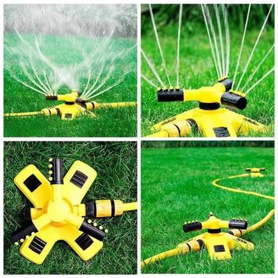Aspersor Rotativo Automático 360° Aspersor Agrícola Bico Ferramentas de Jardim Suprimentos de Irrigação Dispositivo de Rega para Gramado Flores