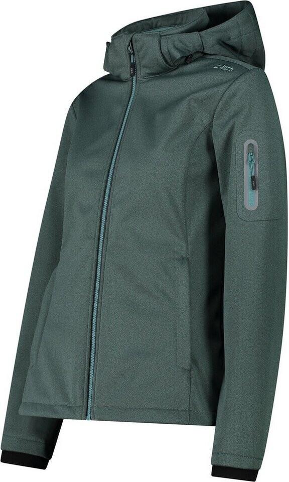 CMP Jacket Soft Melange Jacket In Turquoise