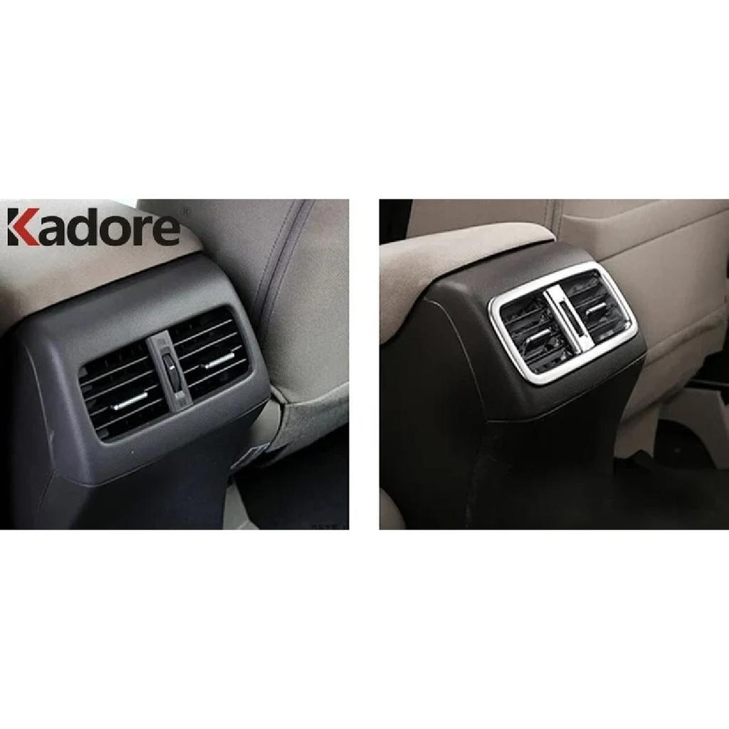 For Honda CRV CR-V 2012 2013 2014 2015 Matte Car Rear Seat Air Condition Outlet Vent Cover Trim Interior Mouldings Accessories