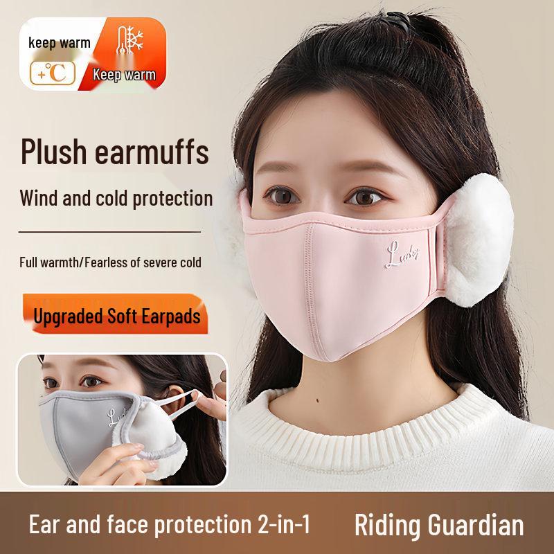 Newcomer Discount: Windproof Ear Muffs and Face Mask Combo for Cold Weather Protection