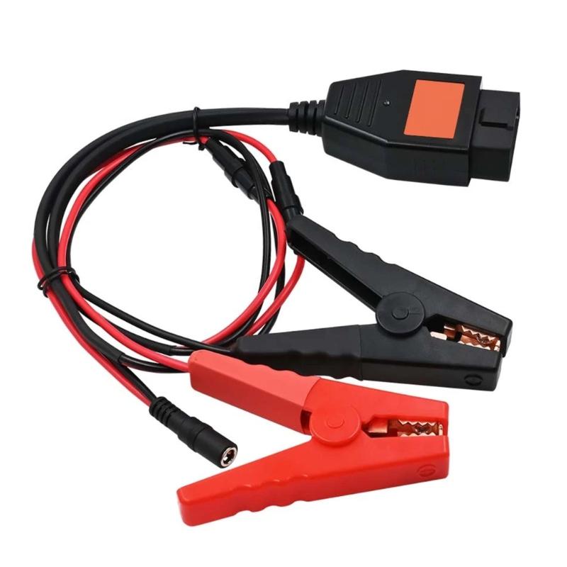 Emergency Power Supply OBD2 Connector Battery Clip For Quick Car Battery Jump Start And Safe Charging