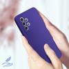 Protective Case - AVIZAR - Samsung Galaxy A33 5G - Semi-rigid Silicone - Soft-touch Finish - Purple