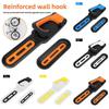 Bicycle Wall Mount Hanger With Foldable Design For Outdoor Storage And Display