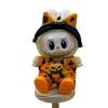 Halloween Accessories For Labubu Devil Clothes Pumpkin Set For 15/17Cm V1V2V3 Doll Mini Plush Doll Devil Wing Halloween Costume