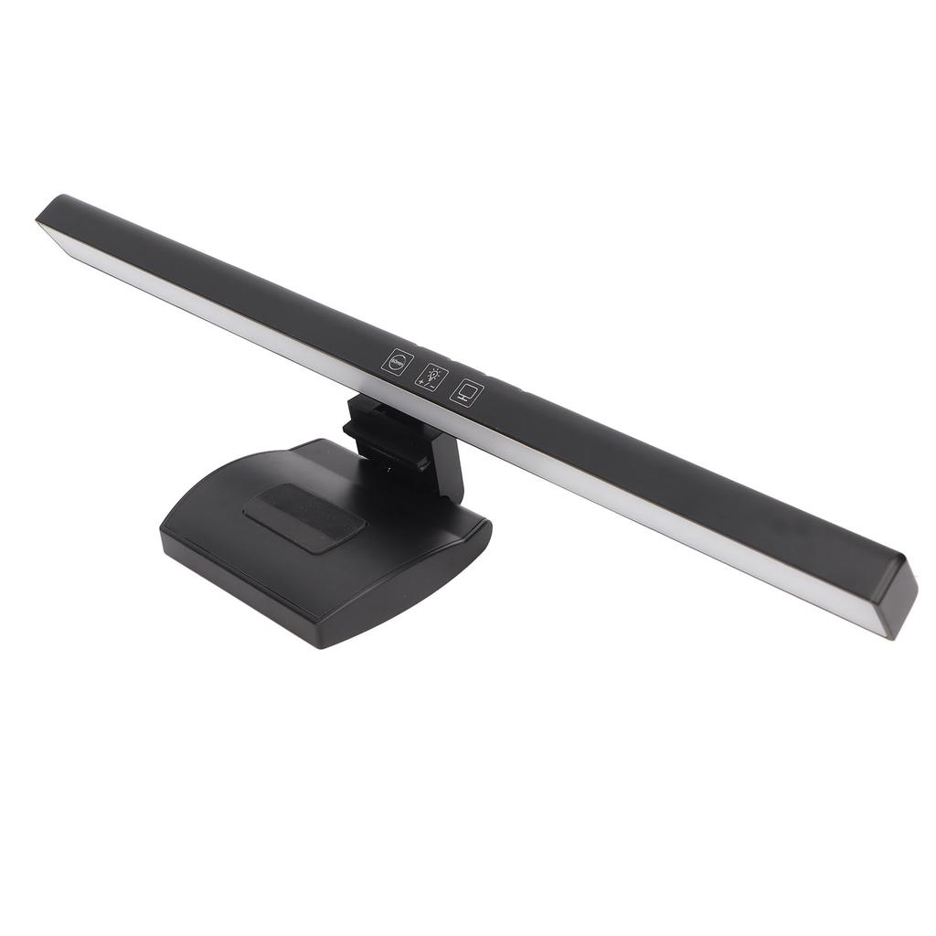 Computer Monitor Light Bar Infinitely Dimmable 3 Color Temperature Adjustment Asymmetric Light Source Monitor Light