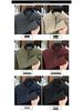 Men's Stand Collar Half-Zip Hoodie - Casual Autumn/Winter Long Sleeve Base Layer