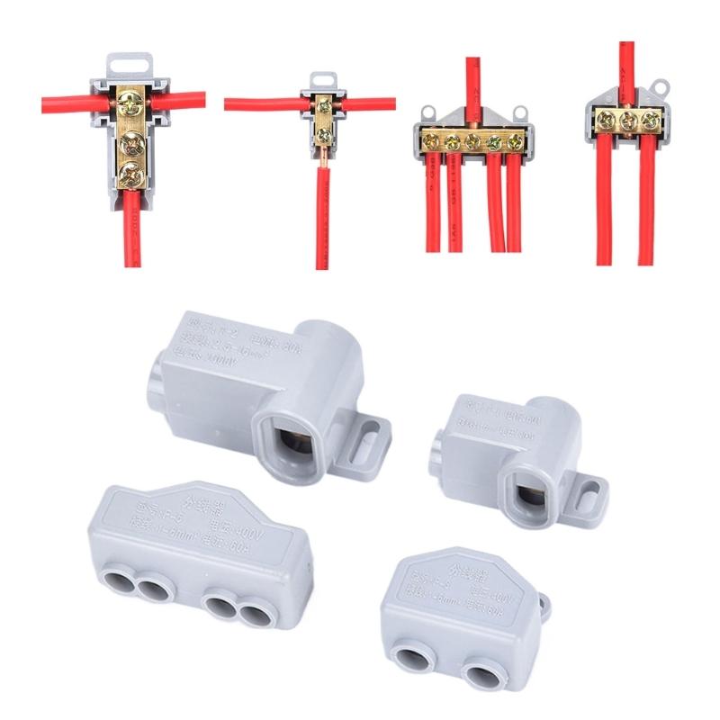 Quick Electrical Cable Terminals Block Junction Box Connectors Wire Connector High Power Splitters Wiring Connector