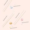 1pc Random Color Cute Animal Shaped Cat Teaser Toy Stick For Cat Use