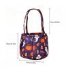 1Pc Halloween Trick Or Treat Candy Bags With Cute Pumpkin Ghost Bat Prints For Halloween Party Candy Collecting Gifts Decor