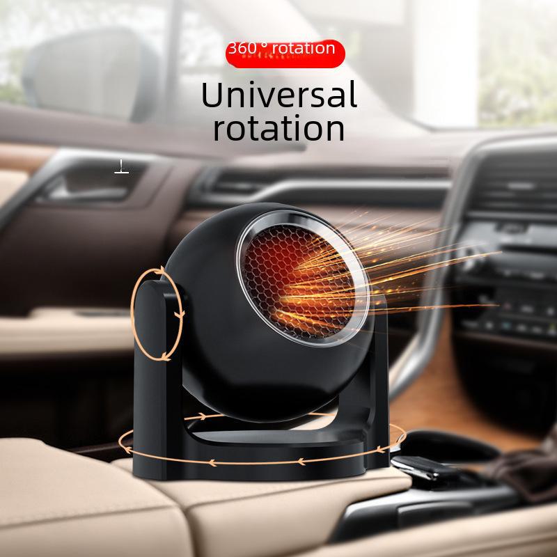 12V Fast Heating & Cooling Car Heater: Winter Glass Defogger & Defroster