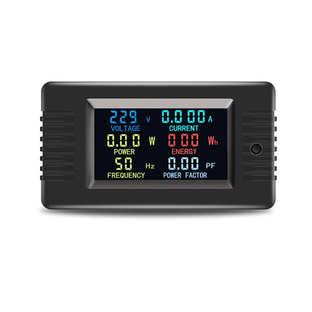 PZEM-020 Wattmeter Power Meter Voltmeter AC 80-260V Voltage 50-60HZ Power Analyzers LCD AC Electricity Meter 10A 2200W Detector