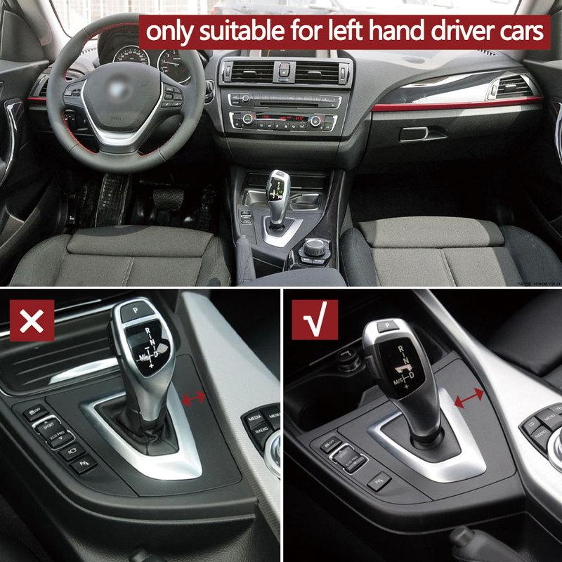 LHD Car Central Console Gear Shift Selector Cover Transmission Shifter Bezel Trim For BMW F20 F21 F22 F23 F87 51169207315