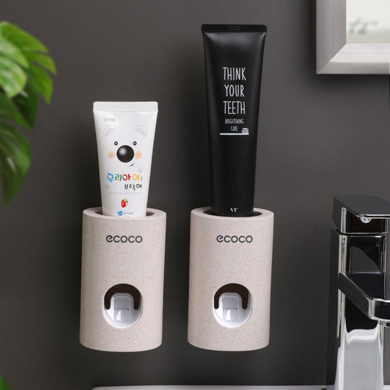 Organizzatore Bagno Resina Quarzo Portaspazzolini Da Bagno A 5 Scomparti In Resina – Organizzato, Elegante E Con Fori Di Drenaggio Portaspazzolini Elettrico E Manuale