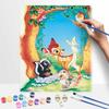 Disney Bambi Thumper Flower digital oil painting art kit DIY handmade home decoration gift