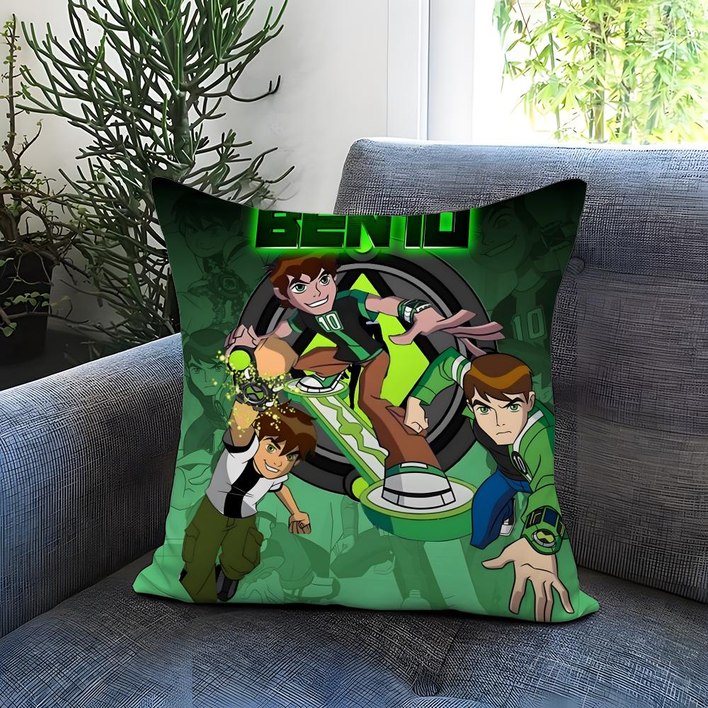 

ПОПУЛЯРНА наволочка для подушки Ben10 Ultimate Alien Зручна двостороння наволочка Ідеально підходить для автомобіля, дивана, спальні та ін. 30cmx30cm