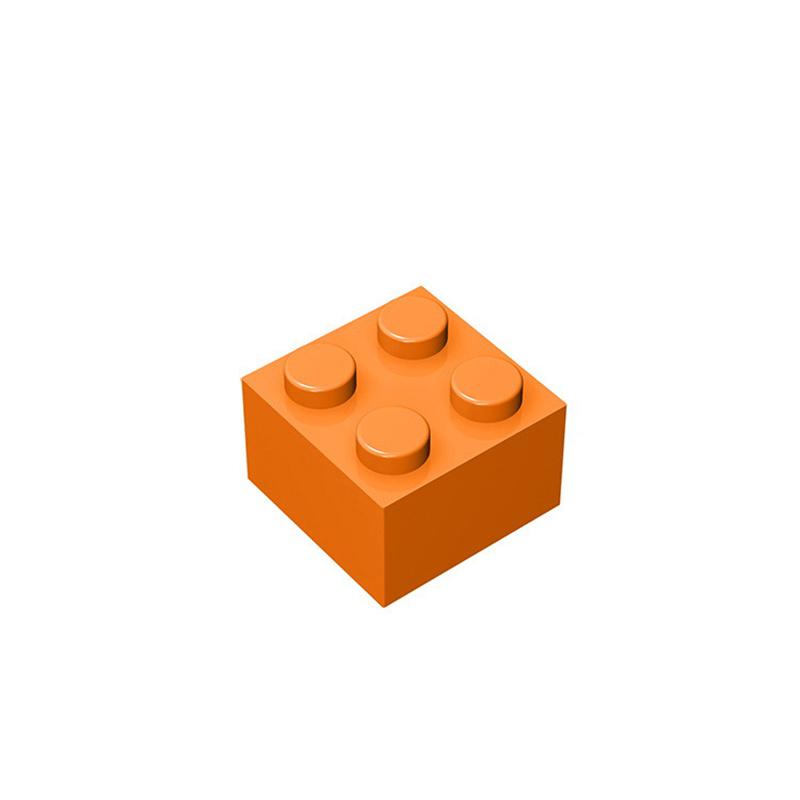 Non-Toxic 10Pcs 3003 2X2 High 4-Hole Building Block Moc Color Loose Parts Compatible With Brick Diy Children'S Toy Assembly