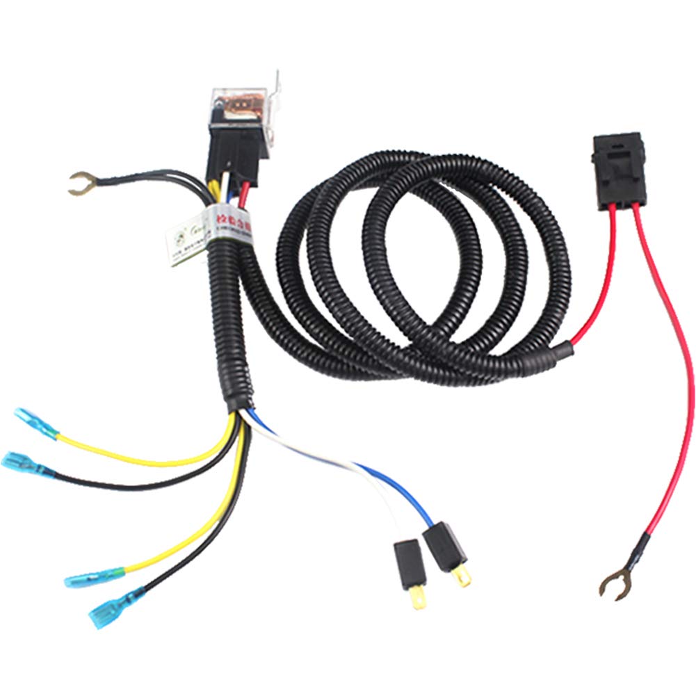 FARBIN Horn Harness Converts a Single Horn to an Aftermarket Dual Universal Horn Conversion Cable with Easy Horn and Customization Dual Horn Deluxe
