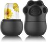 Kitch cuT Ice Roller For Face, Neck and Body | For Puffy Eyes | Unbreakable and Reusable | Glowing and Clear Skin, Pack of 1 (Black)