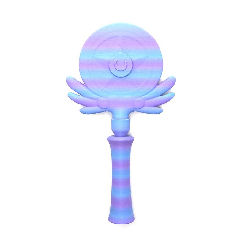 Printed 3D Wand Tap To Pay Star Magic Wand Tap To Pay Non-Contact Payment Holder Fun Novelty Card Clip For Contactless Payments