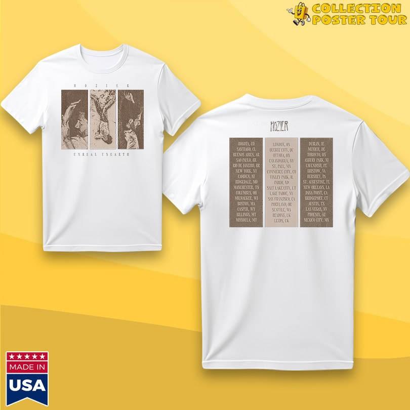 Hozier Unreal Unearth Panel 2025 T-Shirt Unisex T-Shirt XXXXL