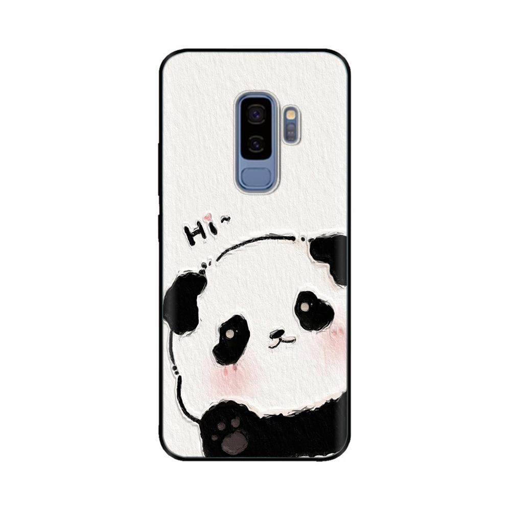 For Samsung S9 Case Color Painted Soft Liquid Silicone Camera Protection Phone Cover For Samsung Galaxy S9 Plus S9Plus S 9 Funda