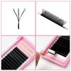 0.07 D Mix8-15 W Russian Eyelashes 12 Rows Volume Lashes Extension W Lash Extensions