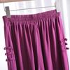 Summer Chiffon High Waist Pants for Women Fashion Wide Leg Pants Ladies Vintage Clothes