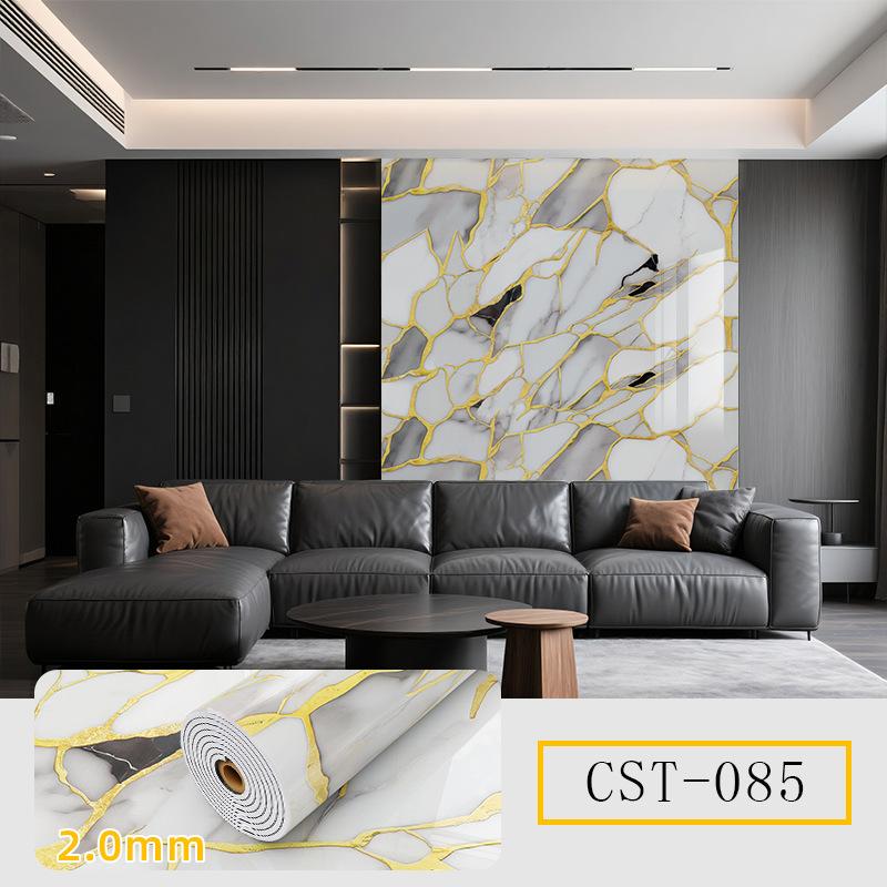Roll-up Fliesenaufkleber Tapete Selbstklebend Wasserdichte Tapete Verdickter Marmor Verdickte Rolle Dekorative Wandaufkleber