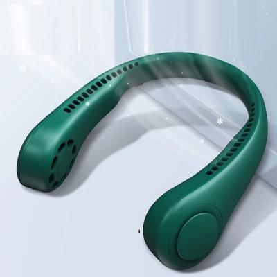 1 peça portátil ventilador de pescoço ventilador pessoal wearable fone de ouvido recarregável design
