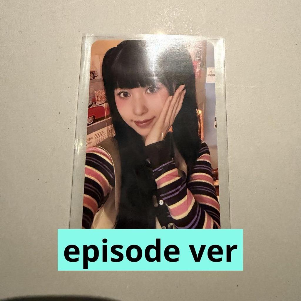 [USED] TWICE THE STORY GOES ON Episode Trading Card Mina