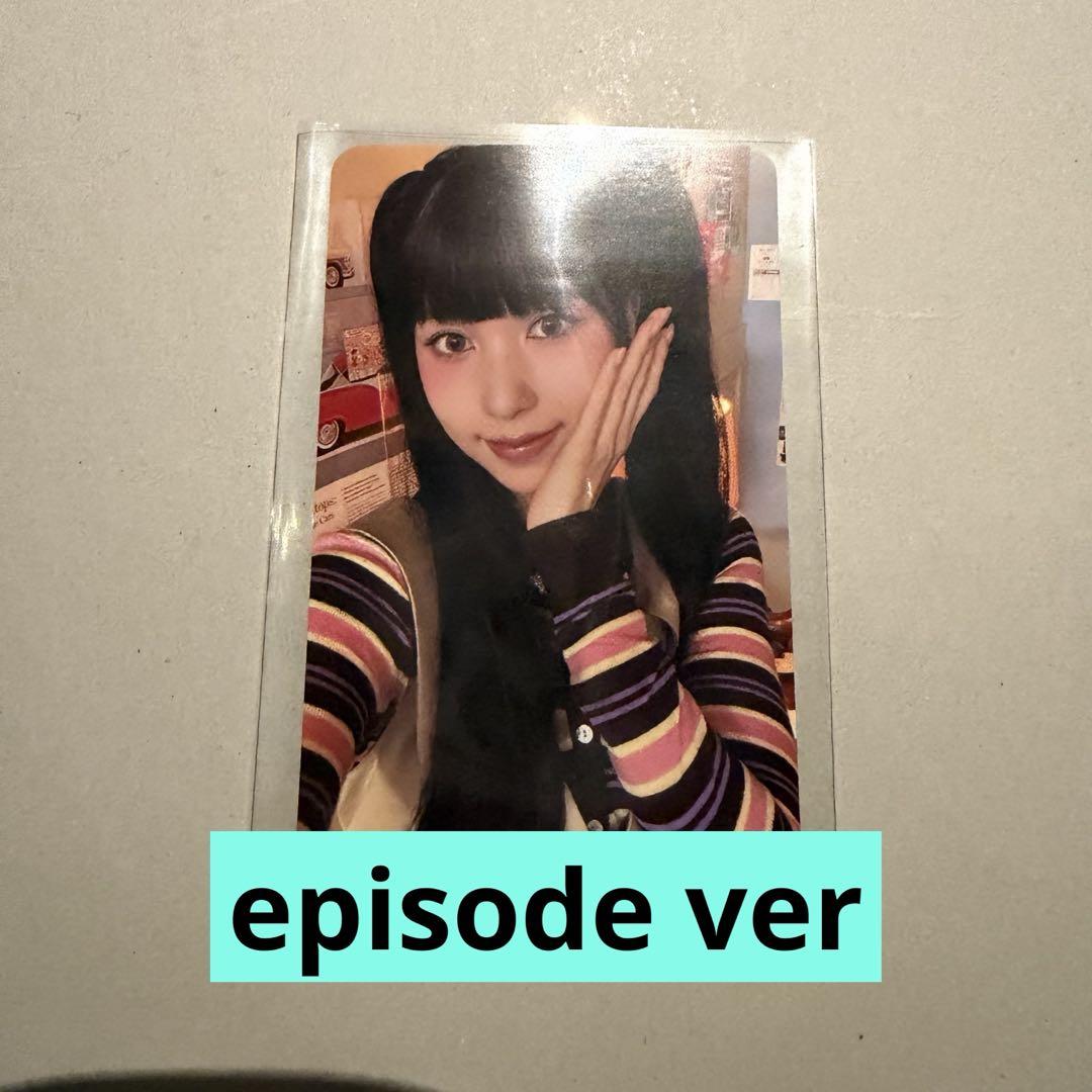 

[USED] TWICE THE STORY GOES ON episode trading card Mina