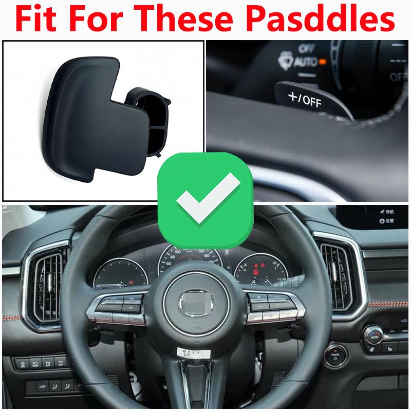 Car Steering Wheel Paddle Shifter for Mazda 3 Mazada3 CX30 CX-30    CX-50 CX-60 CX-90  Aluminum Alloy