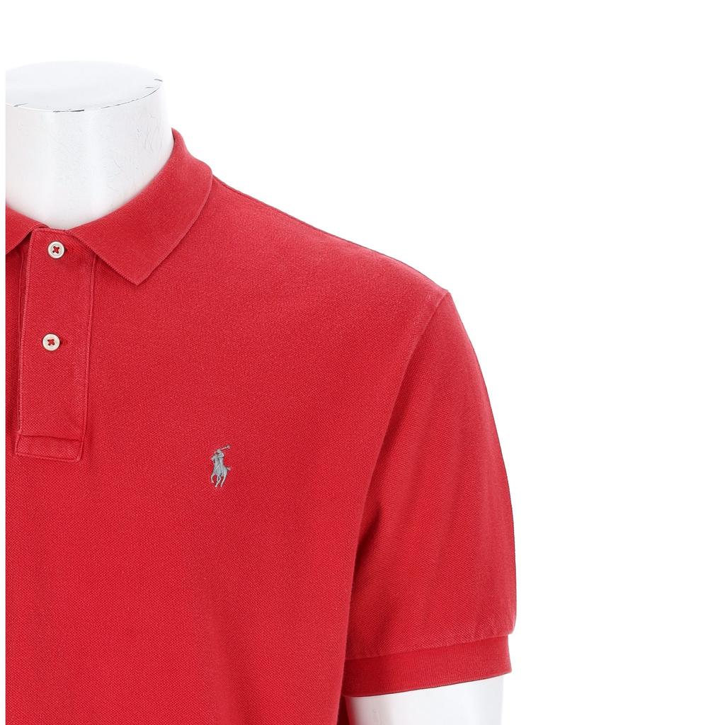 Seconde vie - Polo manches courtes Homme  Rouge - Excellent état