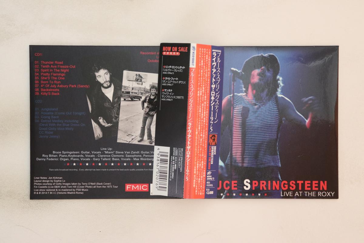 

CD BRUCE SPRINGSTEEN Live At The Roxy MSIG10067 FMIC 2014 Japan Obi Rock Used