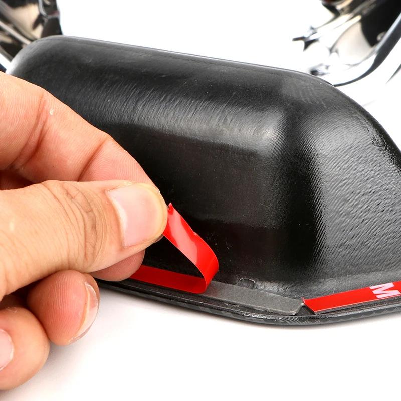 Car Exterior Door Bowl Decor Sticker for Nissan X-Trail X Trail Rogue T32 2014-2019 Car Rear Trunk Tail Door Bowl Trim Cover