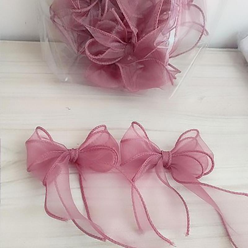 Gauze/Barry Yarn Fish Tail Gauze, Flower Bouquet, Packaging, Ribbons, Gifts, Cake Bows, Handmade DIY Ribbons