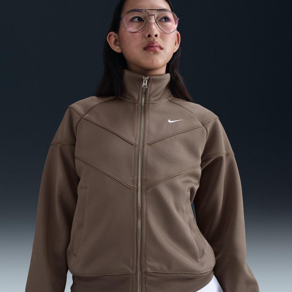 Nike W Wr Полиэстеровая Вязаная Куртка Hj0976 233minkbn Белый XS