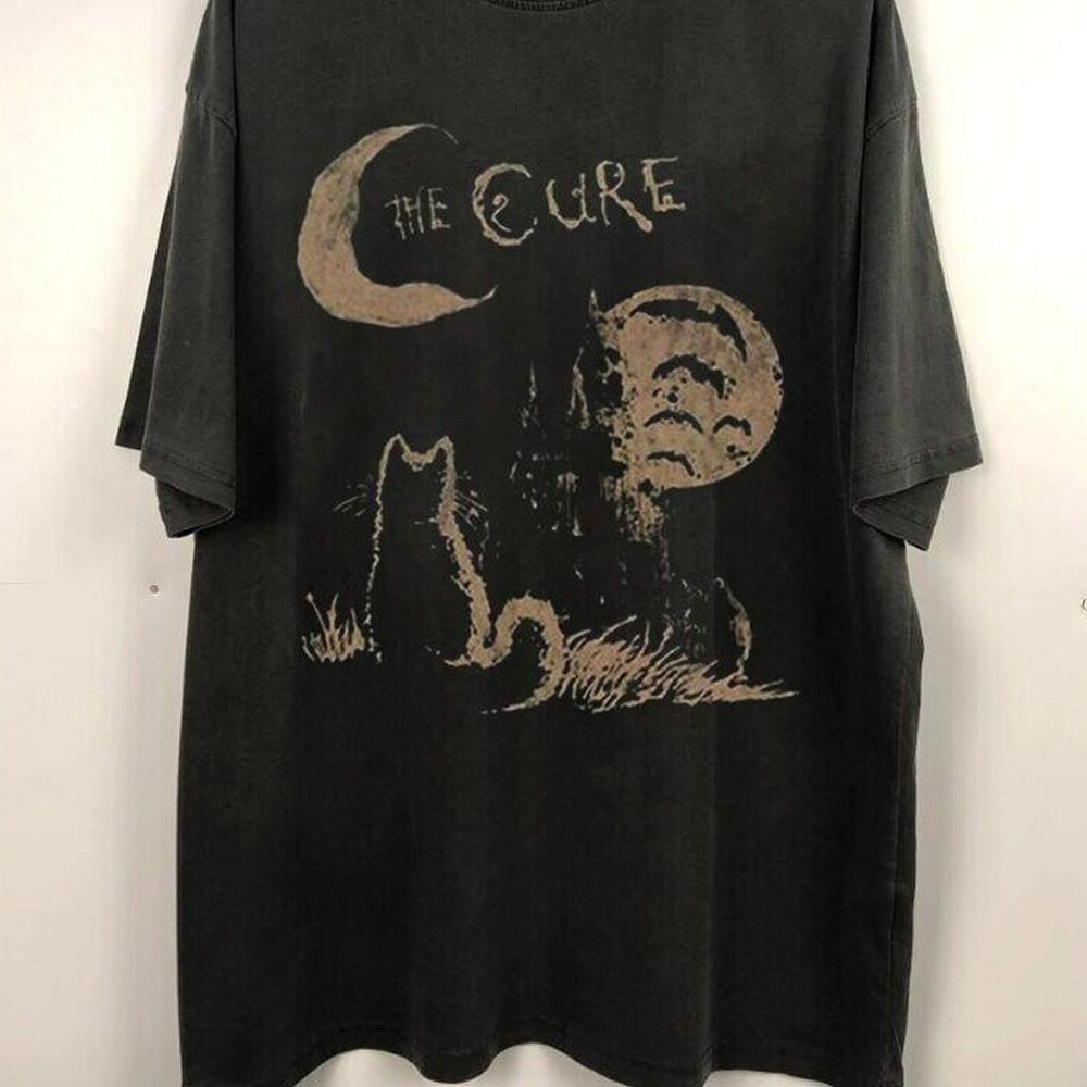 VTG The Cure Band Black T-shirt UNISEX All Sizes S To 5Xl JJ5267