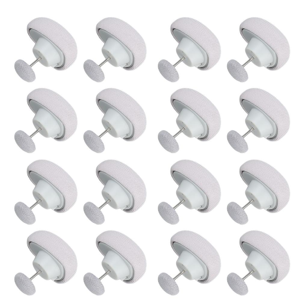 16 Stück Bettdecken-Befestigungsclips Herzform Abnehmbarer Bettdecken-Befestiger Daunendecke Decke Bettwäsche Halter Nadeln für den Heimgebrauch