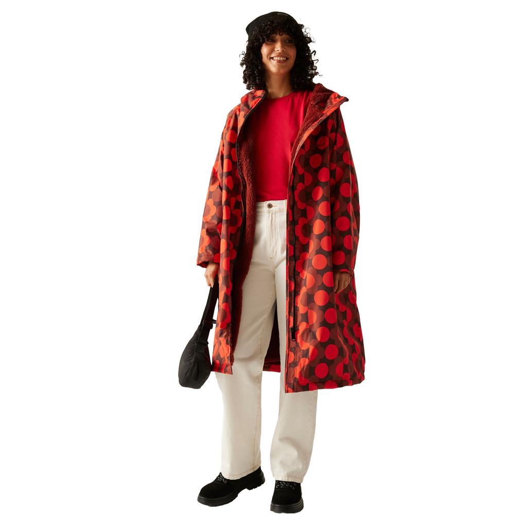 Regatta Womens/Ladies Orla Kiely Flowers Changing Robe