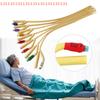 1pcs 2/3 Chamber Latex Catheter Silicone Coated Sterilized Urethral Catheter Male/Women/Children Urinary Catheter