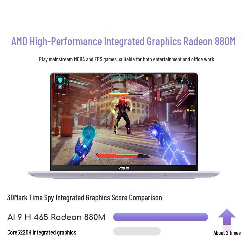 ASUS Ado 14 Air 2026 Ultrathin AI Laptop (CN version)