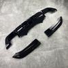Car Rear Bumper Diffuser Splitter For BMW E60 E61 525i 525d 530i M Sport M-tech M-package 2005-2010 Tuning Gloss Black Bodykits