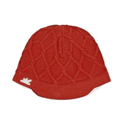 SUNLOVE Cable Visor Beanie Red