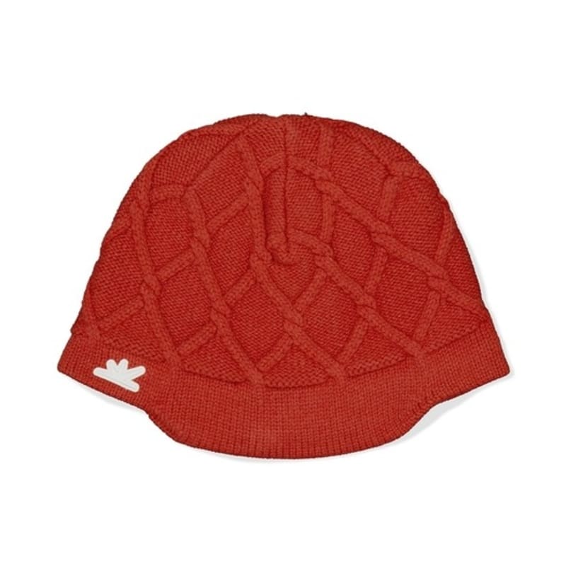 

Шапка-бини с козырьком SUNLOVE, красная OS