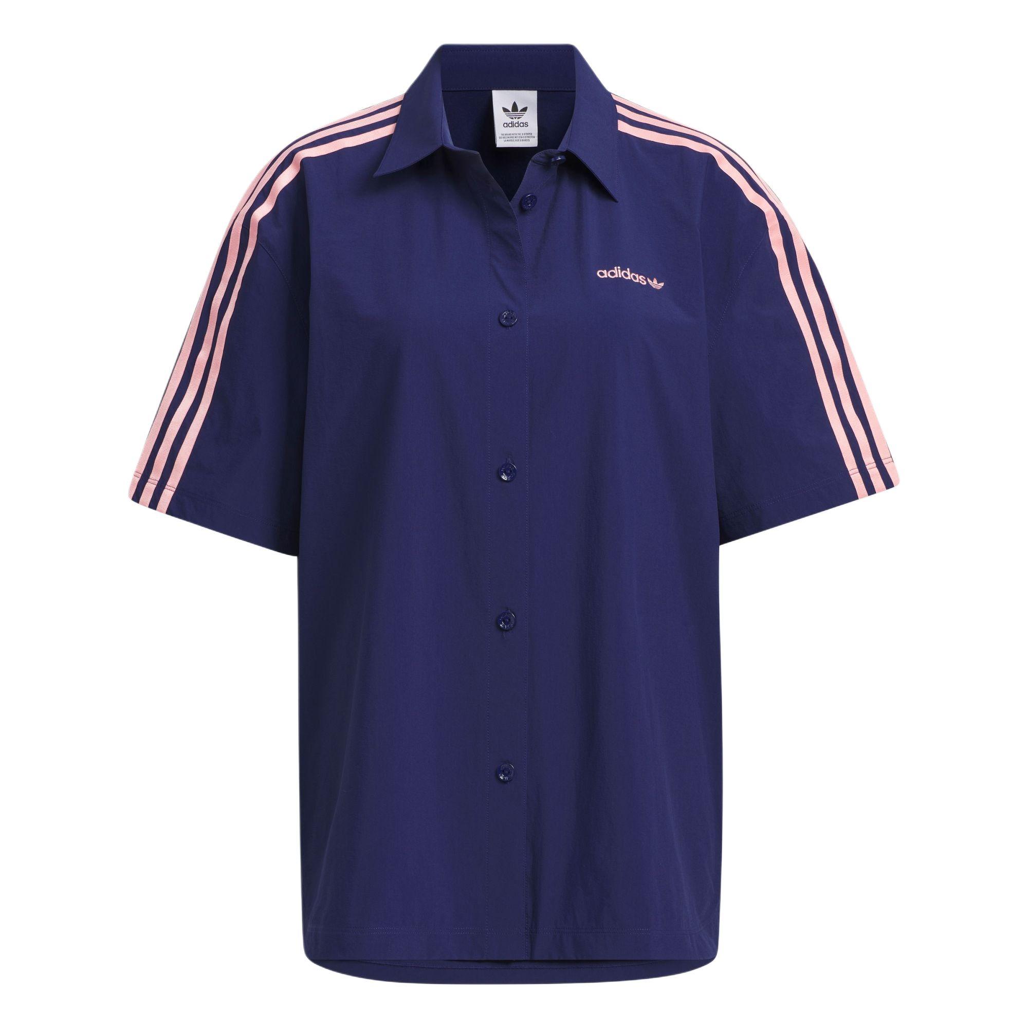 

Adidas Тканая рубашка с коротким рукавом Женские рубашки Темно-синий JD3283 M