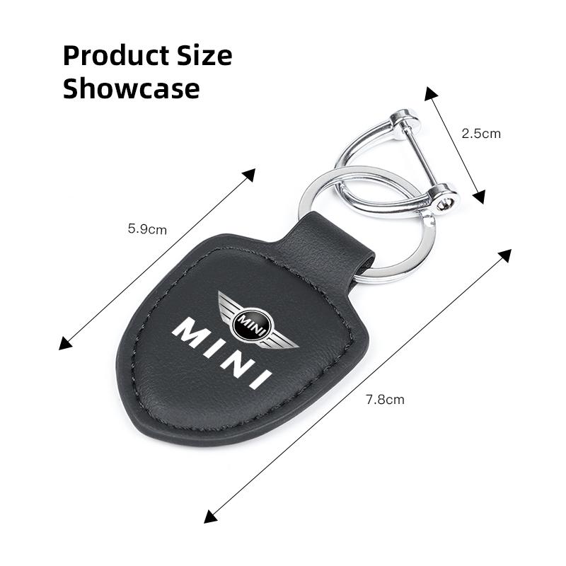 ECN2 Leder Autoschlüssel Tasche Münzbeutel Mini Kartenetui Auto Innenraum Für Mini F54 F55 F56 F57 F60 R50 R52 R53 R55 R56 R57 R58 R59 R60