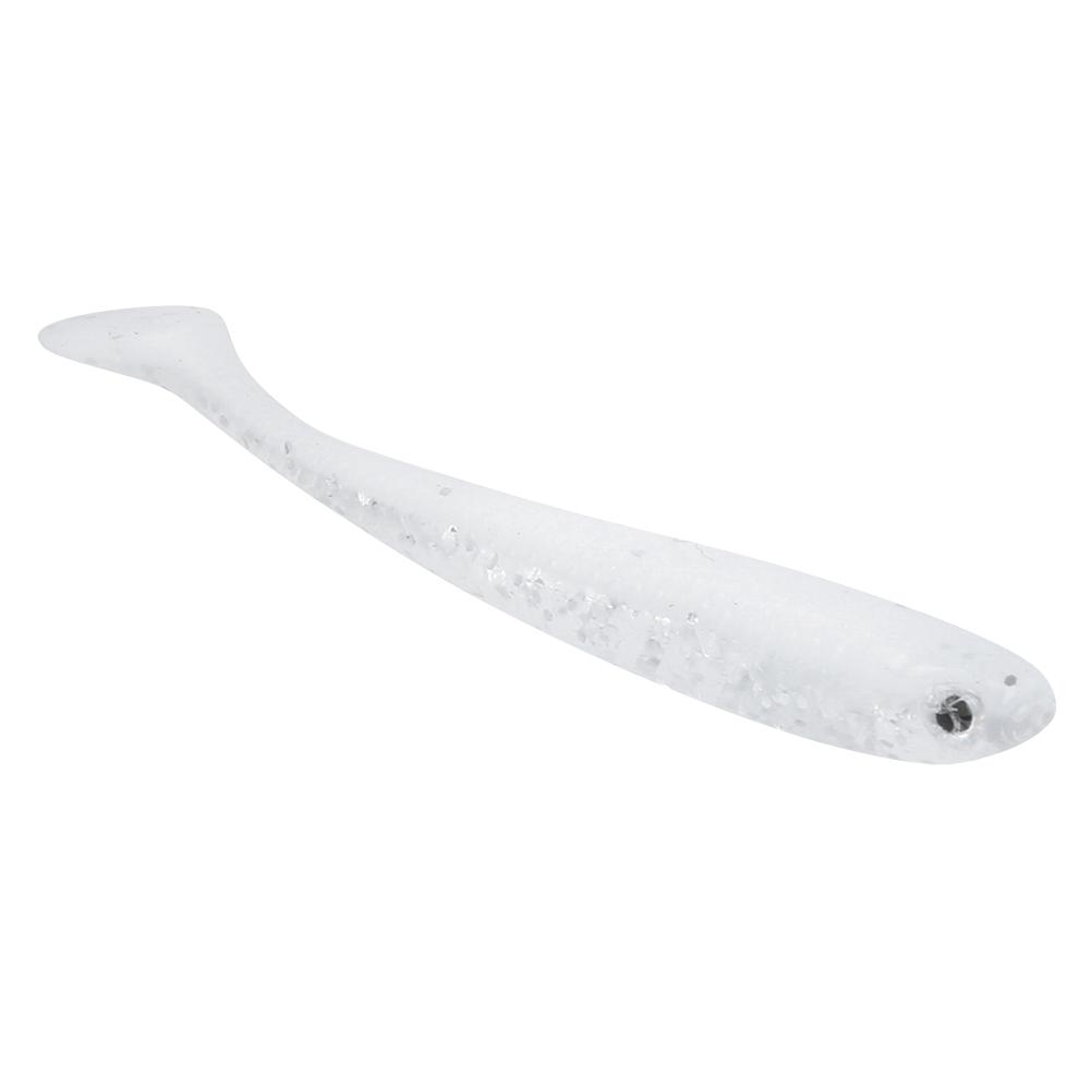 10PCS 6cm Artificial T Tail Lure PVC Eco‑Friendly Simulation Soft Bait Fishing Accessory(3#