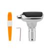 Universal PU Leather Automatic Car Gear Shift Knob Shifter Lever Handle Head Stick Replacement Interior Accessories for Kia for Hyundai